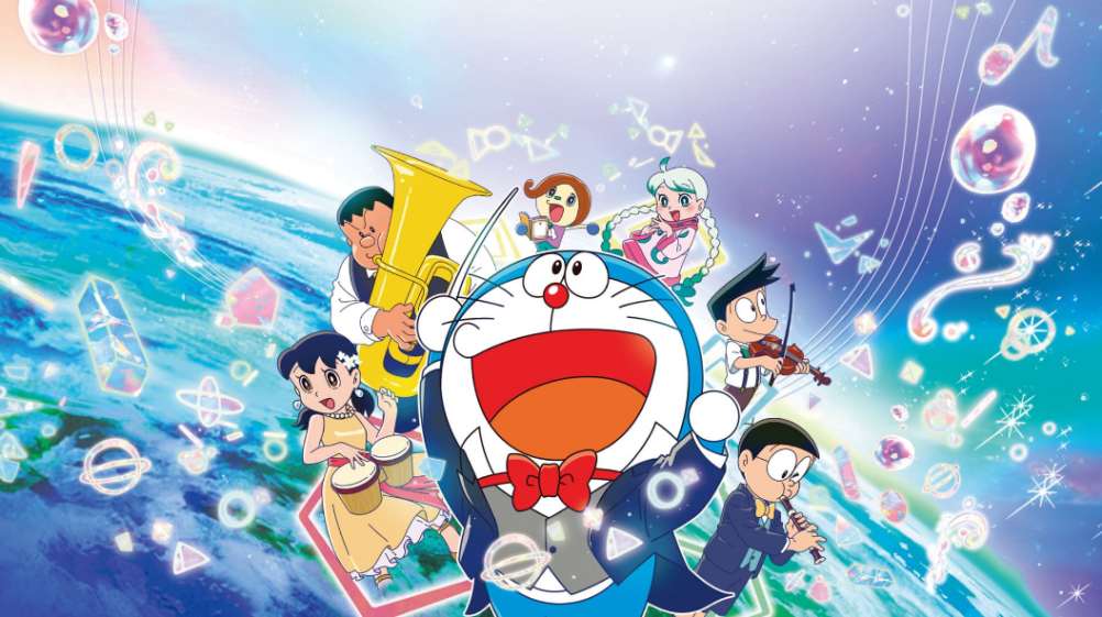 Ve la animación Eiga Doraemon - Nobita no Chikyû Symphony en línea en Tele Latino